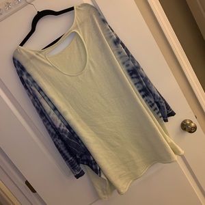 Free people tie dye top